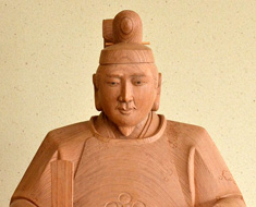 井波彫刻　天神様