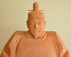 井波彫刻　天神様